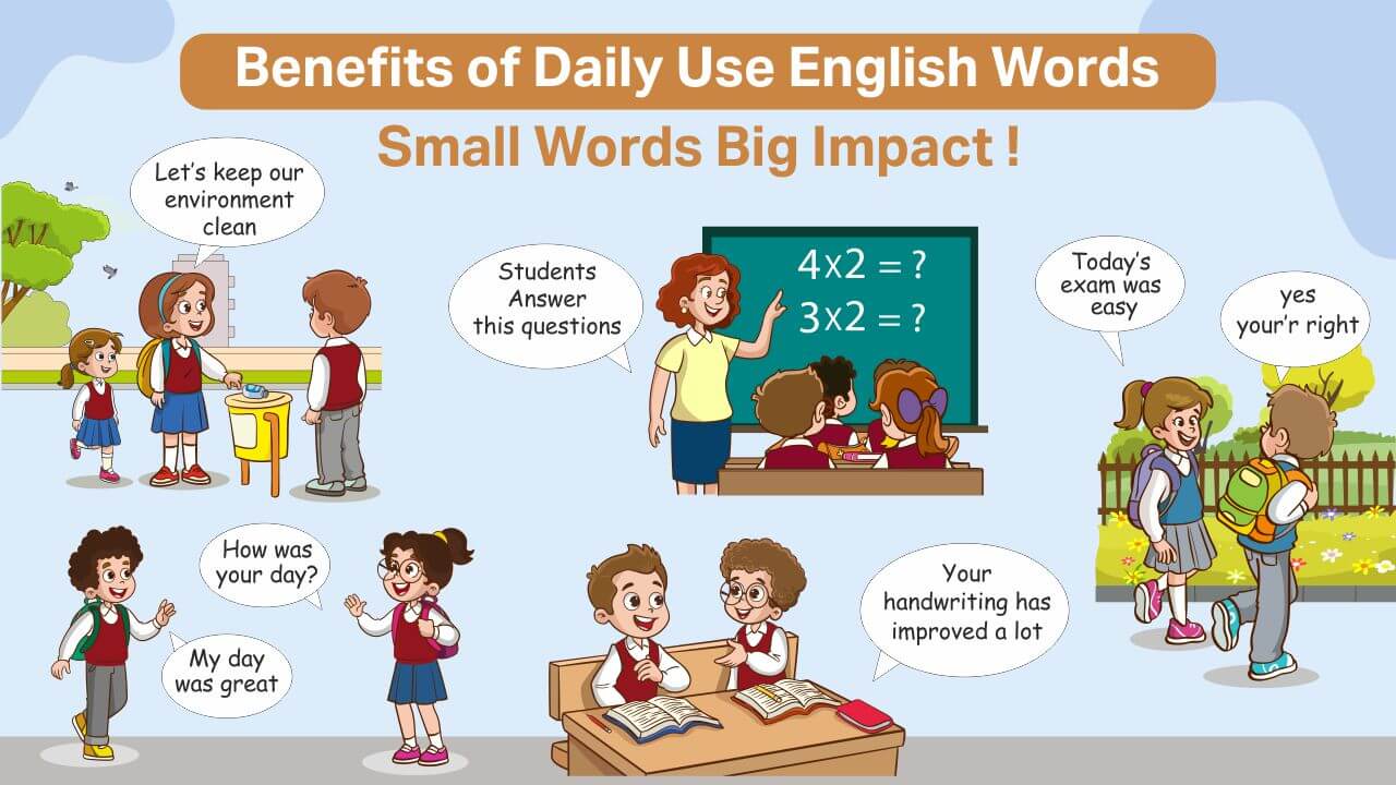 You are currently viewing Benefits of Daily Use English Words: Small Words Big Impact!